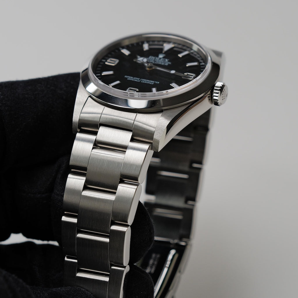 ロレックス/エクスプローラー14270/A番/ノンポリッシュ/裏蓋シール/USギャラ付きフルセット/ROLEX EXPLORER 1 REF.14270 A-Serial US Guarantee 1998-99Y Unpolished Full Set