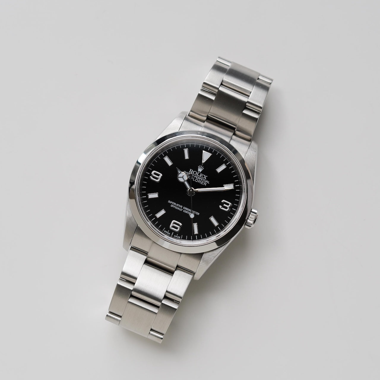 ロレックス/エクスプローラー1/114270/K番/スモールSWISS/ROLEX EXPLORE 1 REF.114270 SMALL SWISS K-Serial 2001Y
