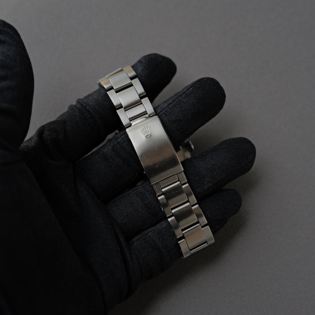 ロレックス/デイトジャスト1600/ミラーダイヤル/シルバーフォント/ROLEX DATE JUST REF.1600 BLACK MIRROR GILT DIAL 1970Y