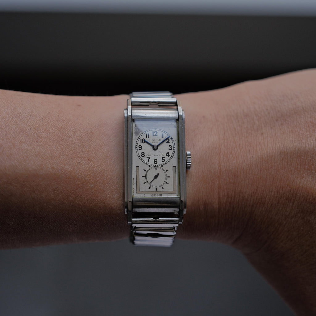 ロレックス/プリンス1768/レイルウェイ/ステンレスケース/1930年代/ROLEX PRINCE REF.1768 "RAIL WAY" Stainless Steel Doctors watch 1930s