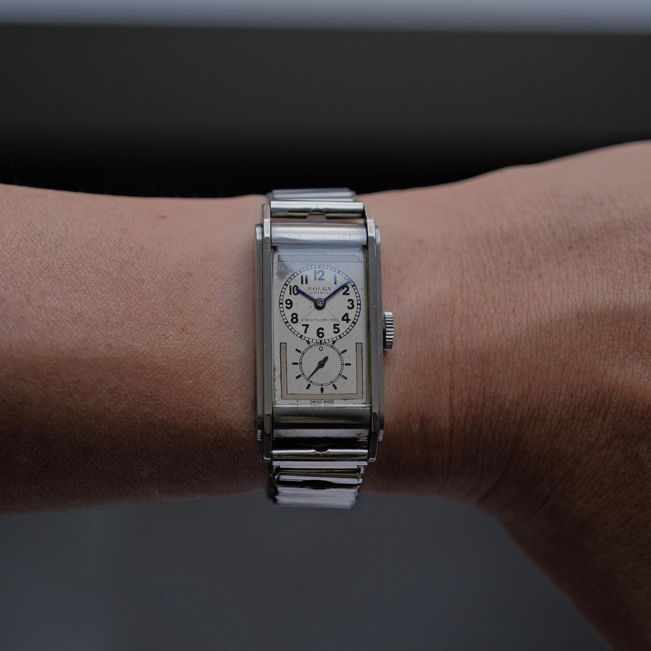 ロレックス/プリンス1768/レイルウェイ/ステンレスケース/1930年代/ROLEX PRINCE REF.1768 "RAIL WAY" Stainless Steel Doctors watch 1930s