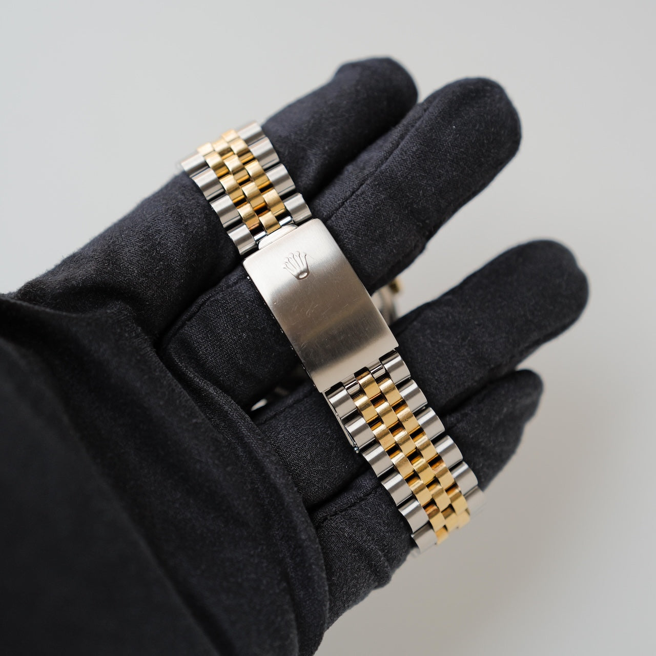ロレックス/デイトジャスト16233G/X番/黒文字盤/10Pダイヤモンド/ROLEX DATE JUST Ref.16233G "Black Dial 10P Diamonds" 1991Y