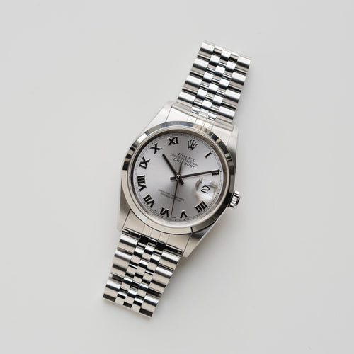 ロレックス/デイトジャスト/K番/グレーローマンダイヤル/保証書つきフルセット/ROLEX DATE-JUST REF.16200 "GREY ROMAN DIAL" K-Serial 2001 Full Set