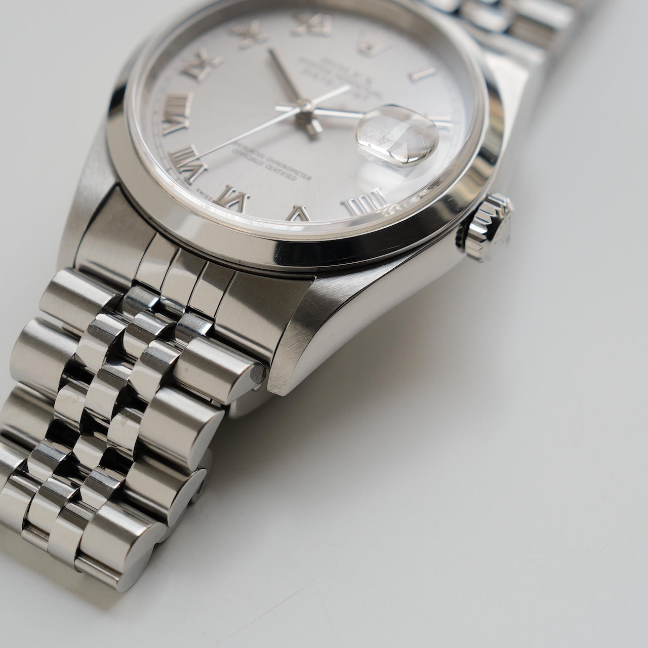 ロレックス/デイトジャスト/K番/グレーローマンダイヤル/保証書つきフルセット/ROLEX DATE-JUST REF.16200 "GREY ROMAN DIAL" K-Serial 2001 Full Set