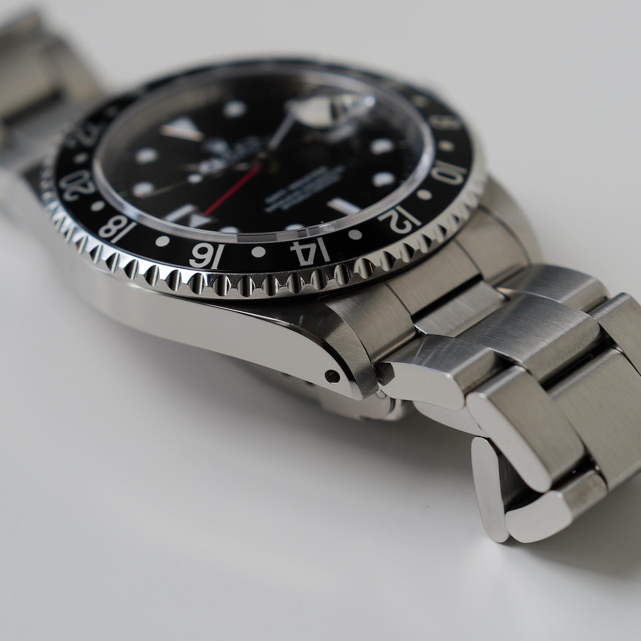 ロレックス/GMTマスター16700/A番/オンリースイスダイヤル/保証書付き/ROLEX GMT-MASTER Ref.16700"Only SWISS" Black Bezel 1998-99Y with Guarantee