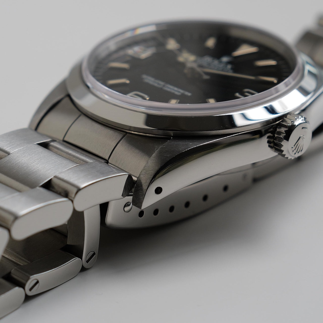 ロレックス/エクスプローラー14270/X番/パティーナ/ゼブラ/保証書付きフルセット/ROLEX EXPLORER1 REF.14270 PATINA Zebra Dial 1991 FULL SET