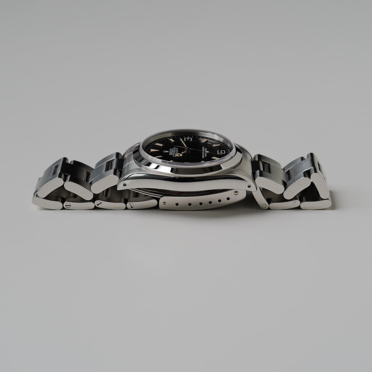 ロレックス/エクスプローラー14270/X番/パティーナ/ゼブラ/保証書付きフルセット/ROLEX EXPLORER1 REF.14270 PATINA Zebra Dial 1991 FULL SET
