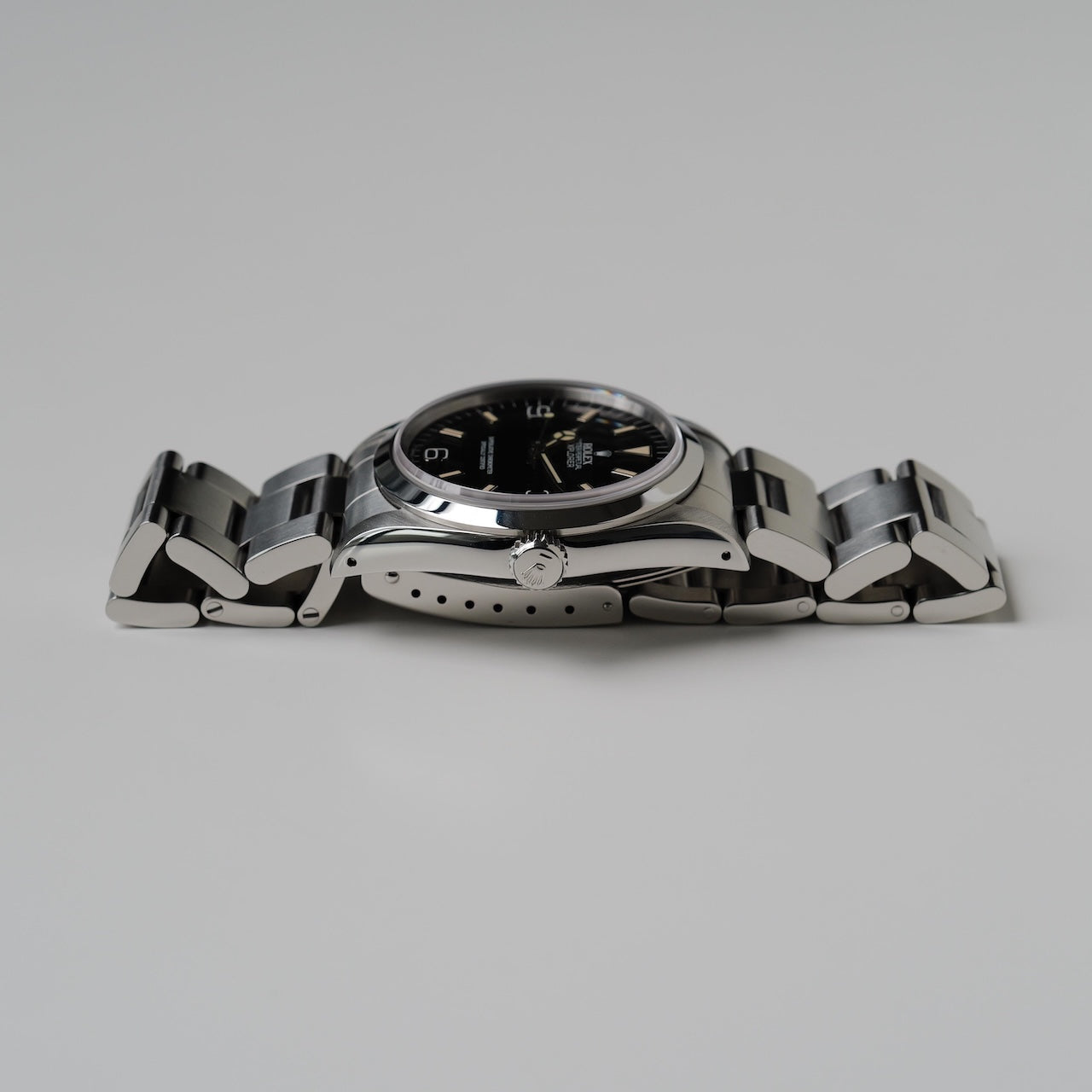 ロレックス/エクスプローラー14270/X番/パティーナ/ゼブラ/保証書付きフルセット/ROLEX EXPLORER1 REF.14270 PATINA Zebra Dial 1991 FULL SET