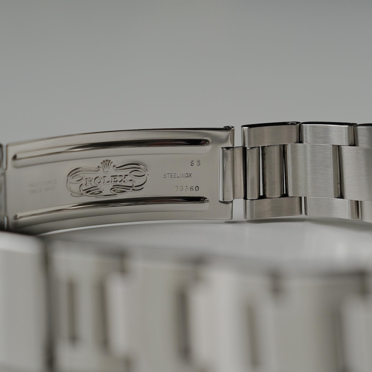 ロレックス/エクスプローラー14270/X番/パティーナ/ゼブラ/保証書付きフルセット/ROLEX EXPLORER1 REF.14270 PATINA Zebra Dial 1991 FULL SET