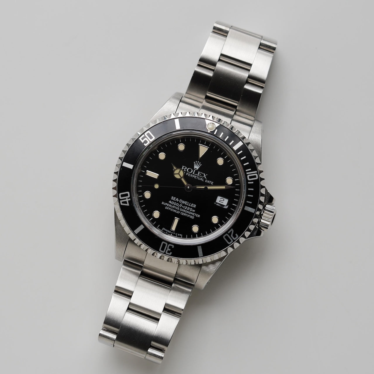 ロレックス/シードゥエラー16600/L番/国内正規保証書付きフルセット/ROLEX SEA-DWELLER REF.16600 Papers Full Set 1989