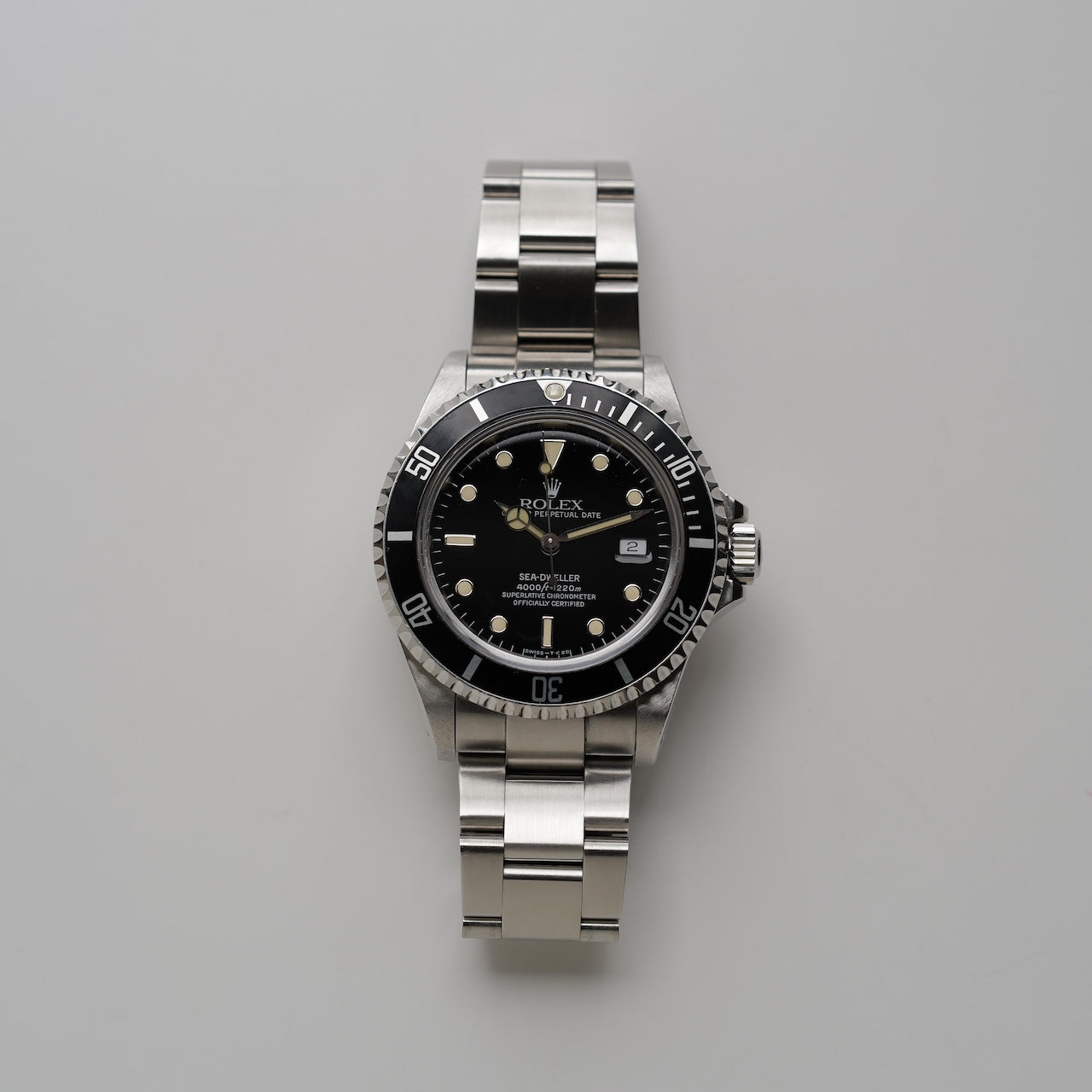 ロレックス/シードゥエラー16600/L番/国内正規保証書付きフルセット/ROLEX SEA-DWELLER REF.16600 Papers Full Set 1989