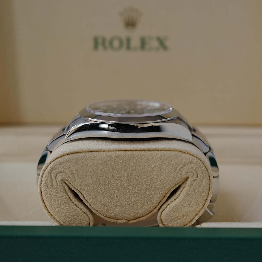 ロレックス/エクスプローラー1/214270/ブラックアウト/マーク1/国内正規保証書付きフルセット/ROLEX EXPLORER1 REF.214270 Mk1 BLACK OUT Dial Short Hands 2015
