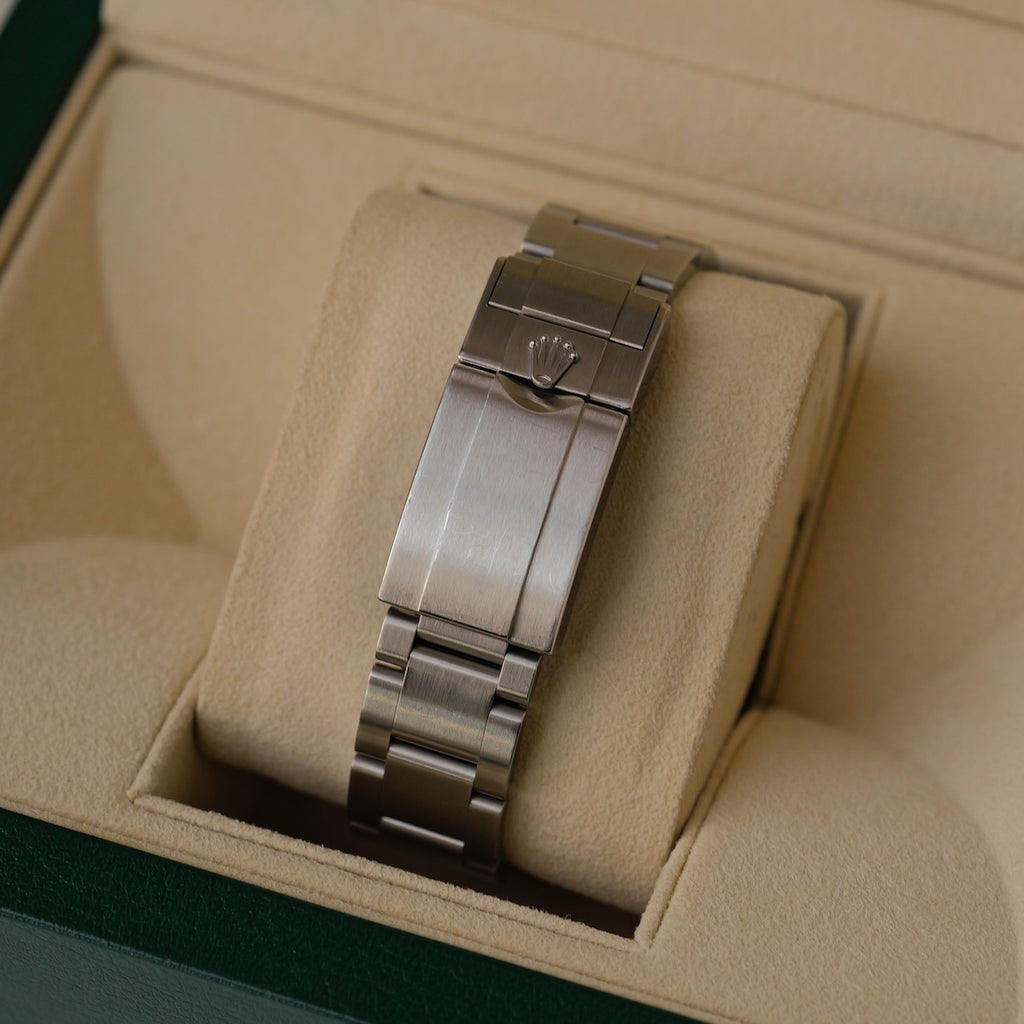 ロレックス/エクスプローラー1/214270/ブラックアウト/マーク1/国内正規保証書付きフルセット/ROLEX EXPLORER1 REF.214270 Mk1 BLACK OUT Dial Short Hands 2015