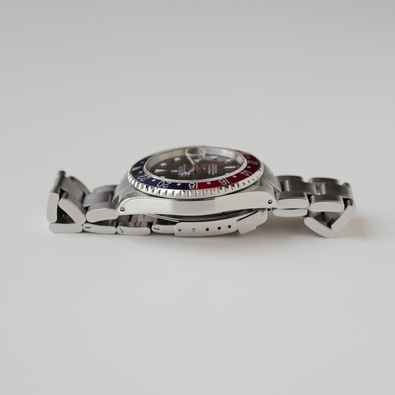 ロレックス/GMTマスター2/16710/Y番/ペプシ/赤青ベゼル/保証書付き/ROLEX GMT-MASTER 2 REF.16710 "PEPSI" 2002Y with Paper