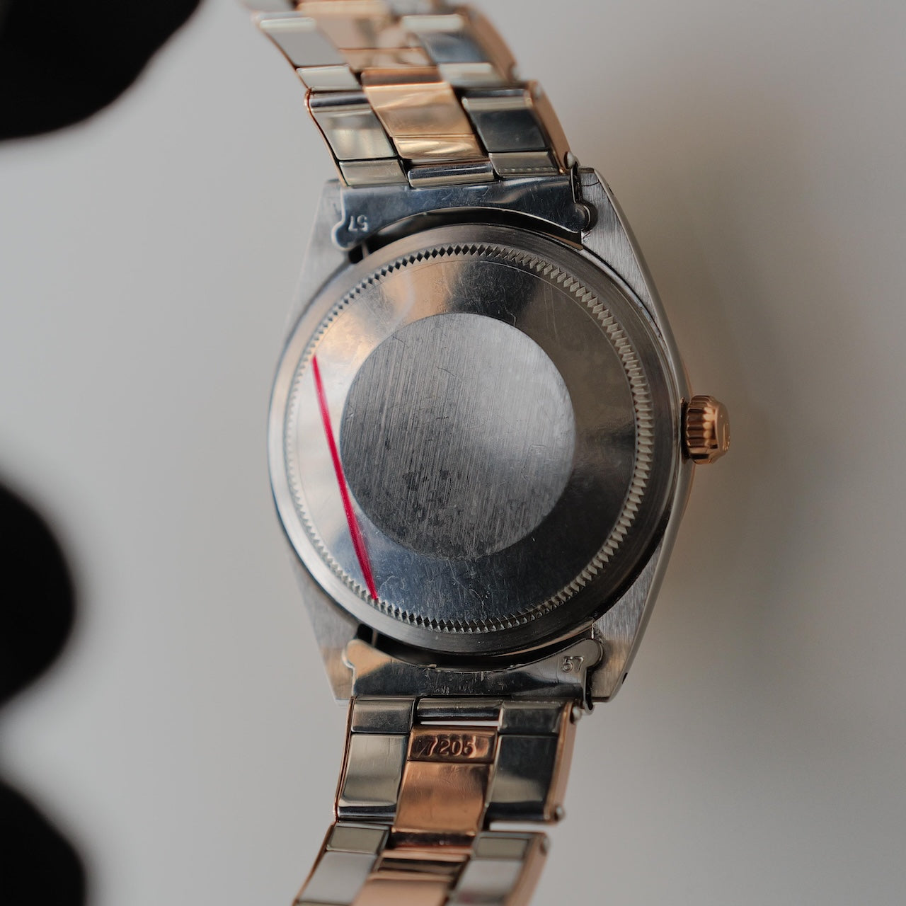 ロレックス/オイスターパーペチュアル/ゼファー/ステンレス x ピンクゴールド/リベットブレス/ROLEX OYSTER PERPETUAL ZEPHER REF.1008 SS x 18K Pink Gold 1967Y