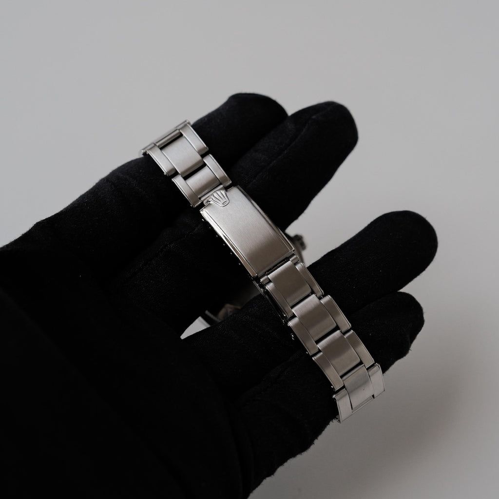 ロレックス/エアキング5500/ブラックミラーダイヤル/シルバーフォント/ROLEX AIR-KING REF.5500 "GILT DIAL" SILVER LETTER 1968Y