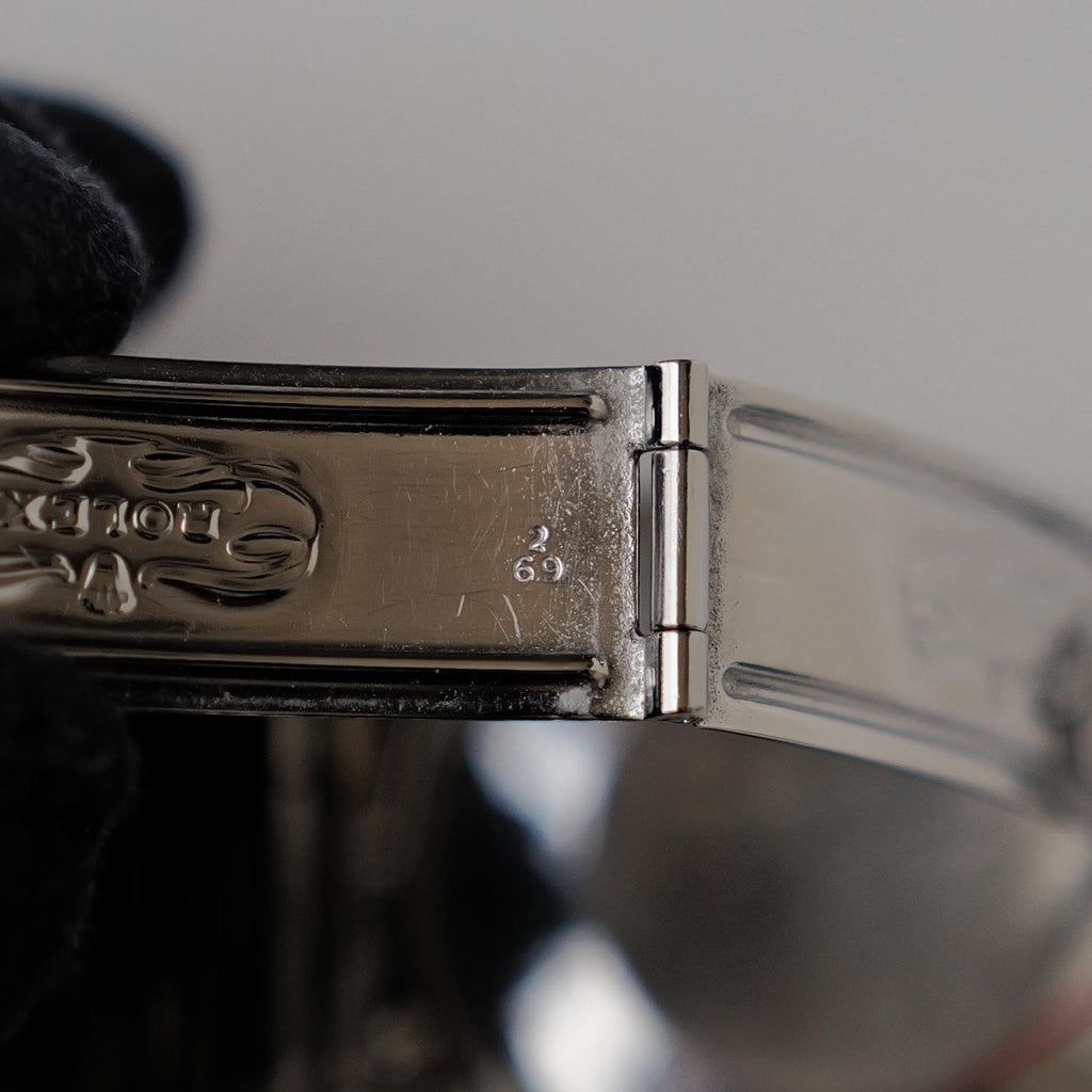 ロレックス/エアキング5500/ブラックミラーダイヤル/シルバーフォント/ROLEX AIR-KING REF.5500 "GILT DIAL" SILVER LETTER 1968Y