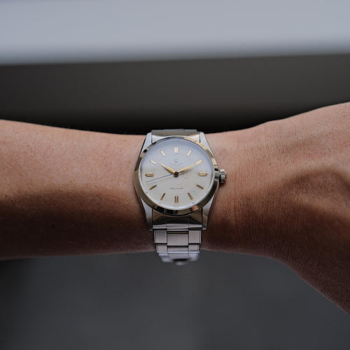 ロレックス/ビッグオイスター6424/レーストラックダイヤル/ROLEX BIG OYSTER REF.6424 "Race Track Dial" 1956Y