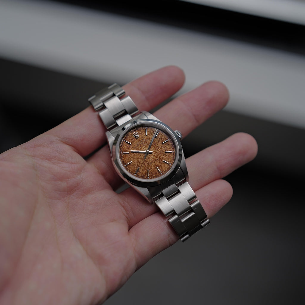 ロレックス/エアキング14000/A番/フォッシルダイヤル/ROLEX AIR-KING REF.14000 "Fossil Dial" A-Serial 1998-99Y