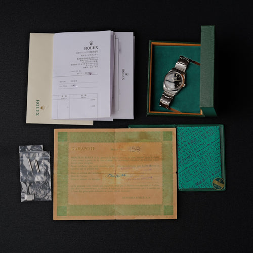 ロレックス/エクスプローラー1/1016/ミラーダイヤル/トロピカル/マーク6/箱・保証書付き/ROLEX EXPLORER1 Ref.1016 "GILT DIAL" Mk6 Tropical 1966 with Box and Paper