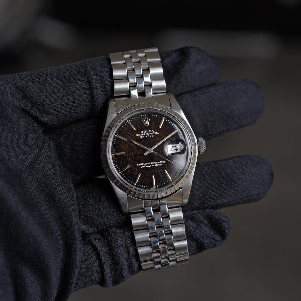 ロレックス/デイトジャスト/トロピカル/ギルトダイヤル/ROLEX DATE-JUST REF.1603 "Tropical Gilt" 1968-69Y