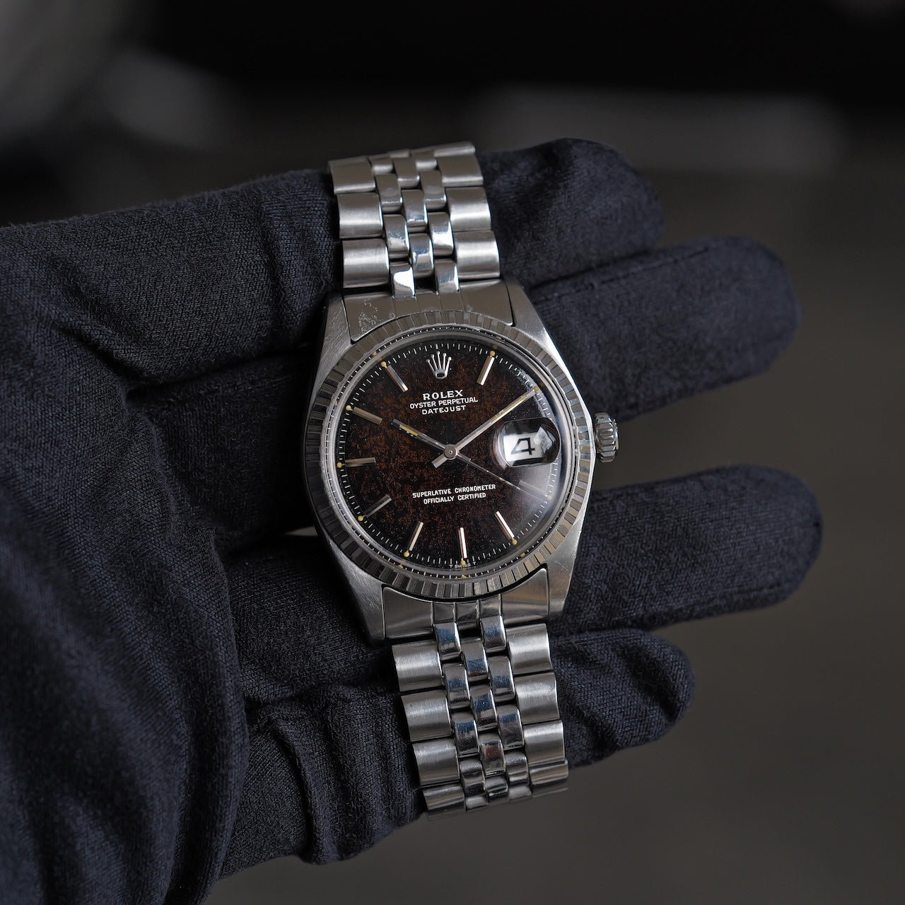 ロレックス/デイトジャスト/トロピカル/ギルトダイヤル/ROLEX DATE-JUST REF.1603 "Tropical Gilt" 1968-69Y