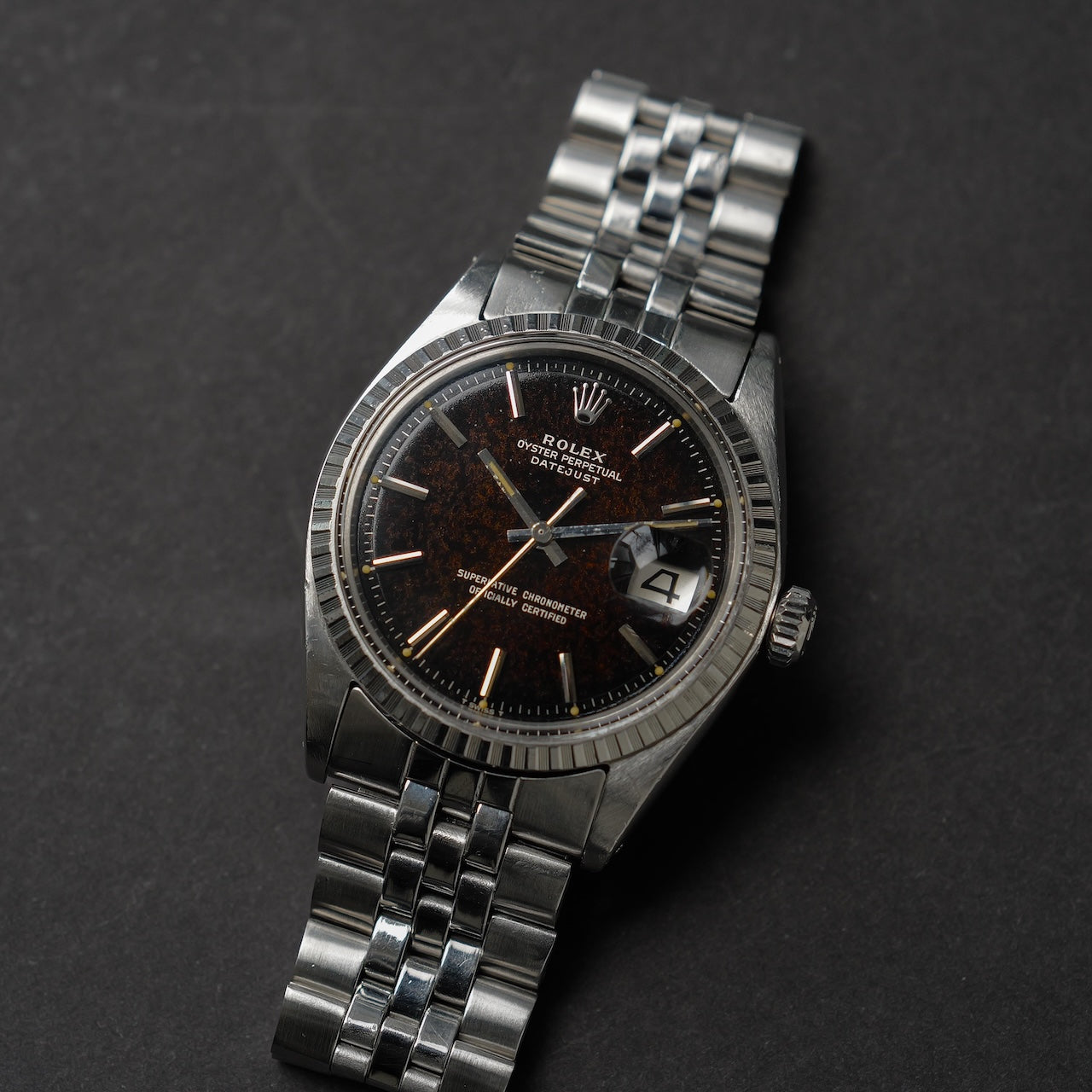 ロレックス/デイトジャスト/トロピカル/ギルトダイヤル/ROLEX DATE-JUST REF.1603 "Tropical Gilt" 1968-69Y