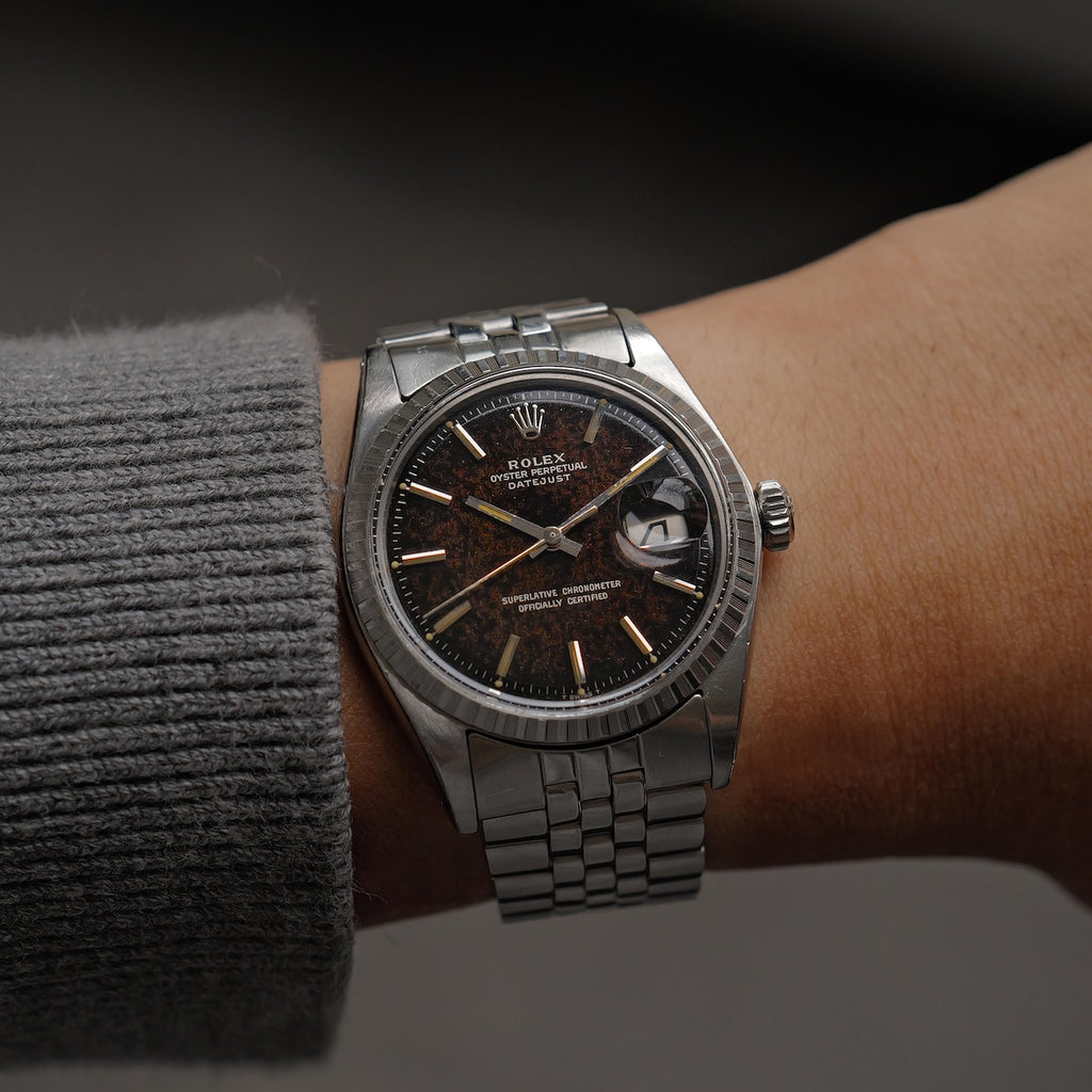 ロレックス/デイトジャスト/トロピカル/ギルトダイヤル/ROLEX DATE-JUST REF.1603 "Tropical Gilt" 1968-69Y