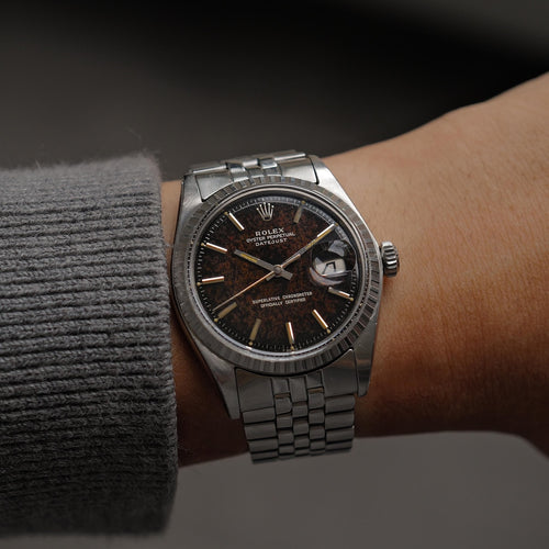 ロレックス/デイトジャスト/トロピカル/ギルトダイヤル/ROLEX DATE-JUST REF.1603 "Tropical Gilt" 1968-69Y