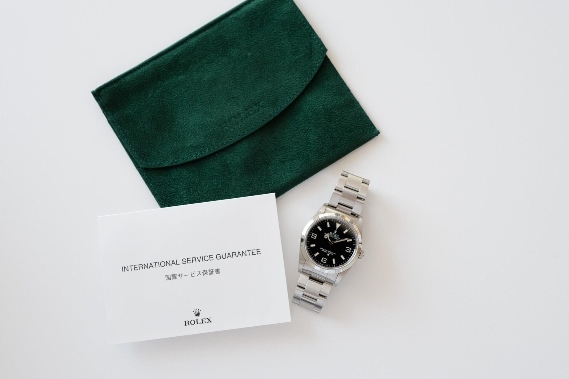 ROLEX EXPLORER I Ref.14270　S番シングルバックル