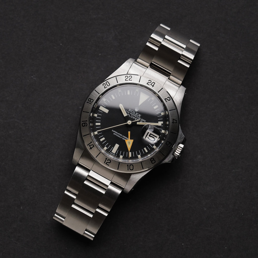 ロレックス/エクスプローラー2/1655/マーク１ダイヤル/マーク２ベゼル/ストレート針/ROLEX EXPLORER 2 REF.1655 "Mk.1 Dial Mk.2 Bezel" Straight Hand 1973Y