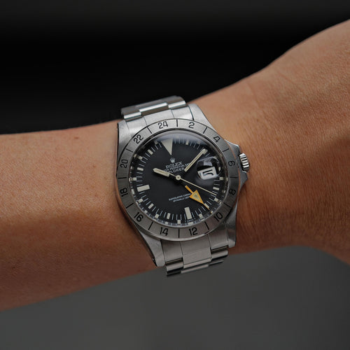 ロレックス/エクスプローラー2/1655/マーク１ダイヤル/マーク２ベゼル/ストレート針/ROLEX EXPLORER 2 REF.1655 "Mk.1 Dial Mk.2 Bezel" Straight Hand 1973Y