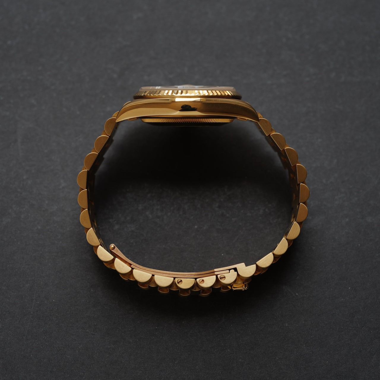 ロレックス/デイデイト18238/E番/シャンパン/保証書付き/ROLEX DAY-DATE Ref.18238 18KYG 1990 with Paper