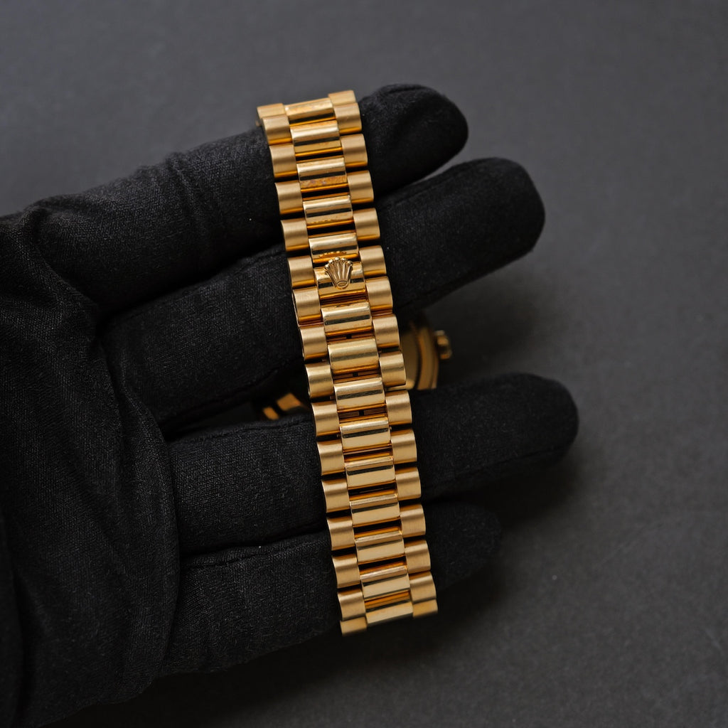 ロレックス/デイデイト18238/E番/シャンパン/保証書付き/ROLEX DAY-DATE Ref.18238 18KYG 1990 with Paper