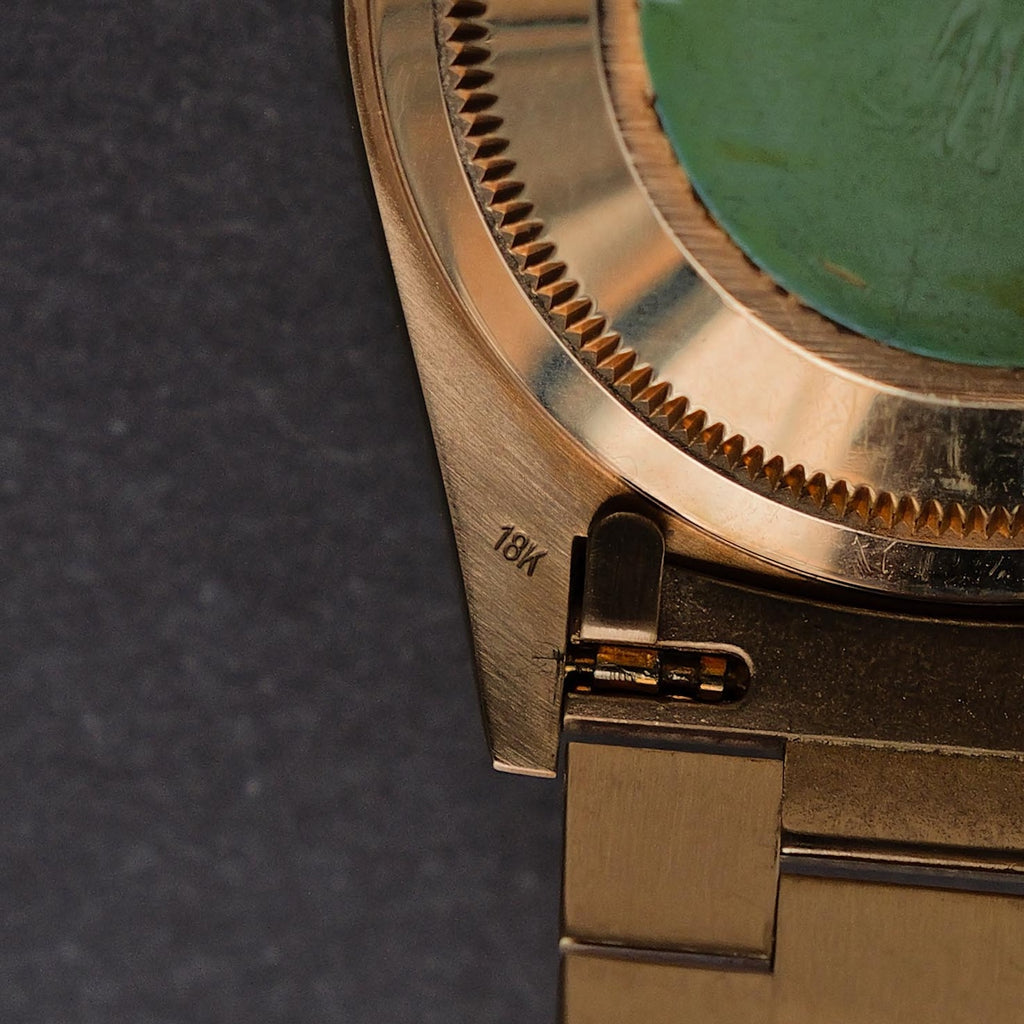 ロレックス/デイデイト18238/E番/シャンパン/保証書付き/ROLEX DAY-DATE Ref.18238 18KYG 1990 with Paper