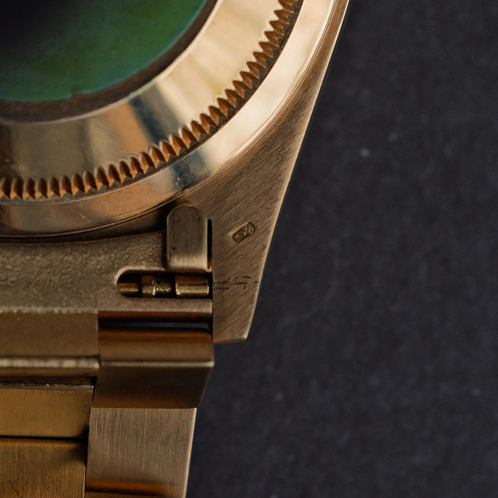 ロレックス/デイデイト18238/E番/シャンパン/保証書付き/ROLEX DAY-DATE Ref.18238 18KYG 1990 with Paper