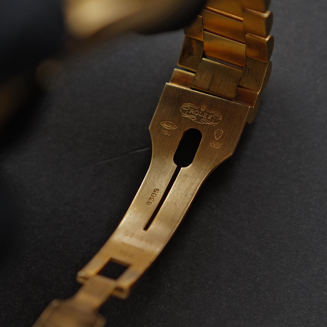 ロレックス/デイデイト18038/シャンパン/10Pダイヤモンド/保証書付き/ROLEX DAY-DATE Ref.18038 "10P Diamonds" 18KYG 1984y with Paper