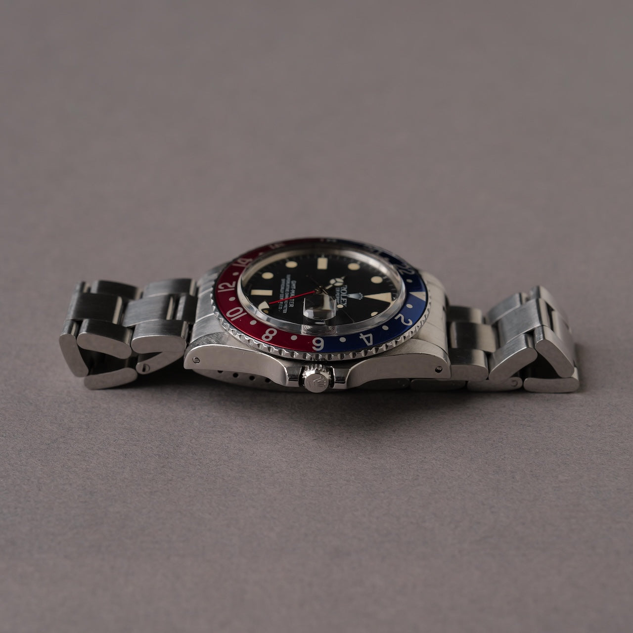 ロレックス/GMTマスター16750/フチなし/ペプシ/赤青ベゼル/ROLEX GMT-MASTER REF.16750 "PEPSI" 1983Y