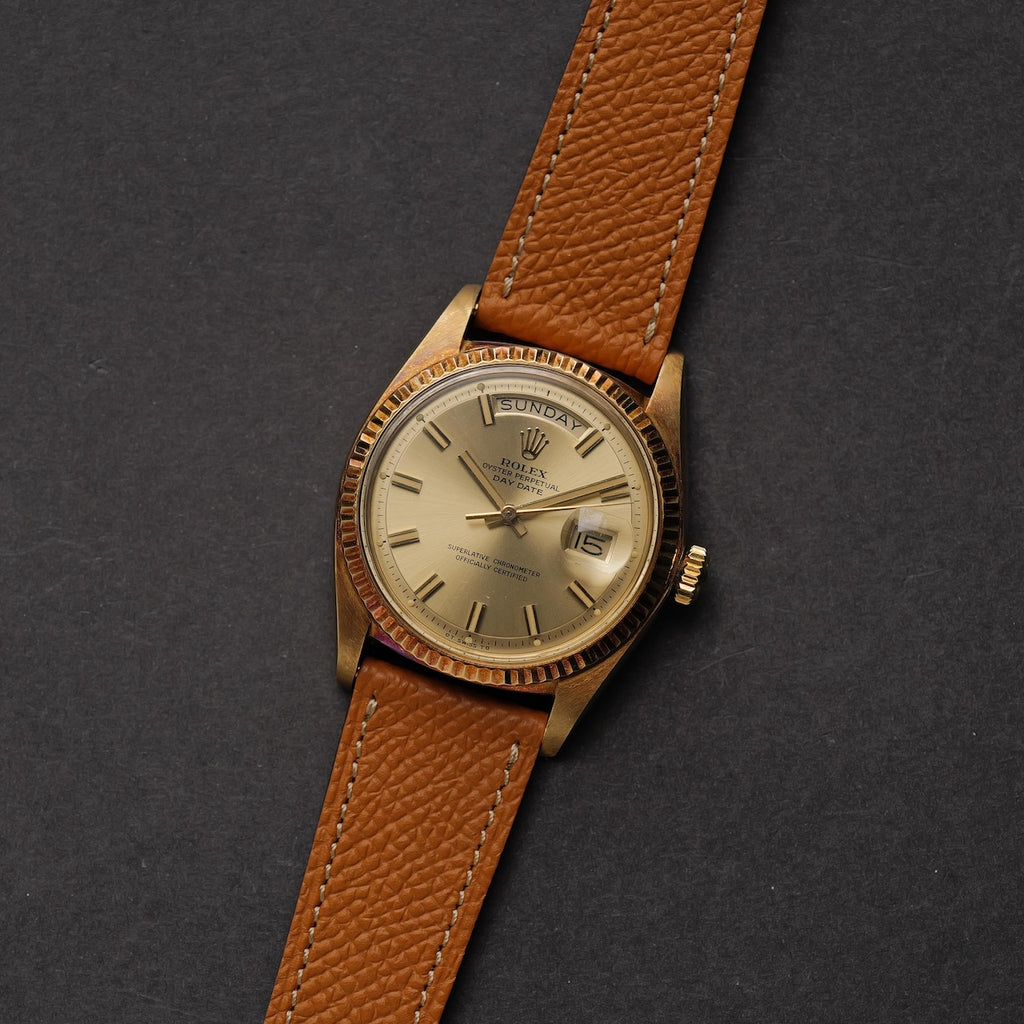 ロレックス/デイデイト1803/8/ワイドボーイ/18Kイエローゴールド/ROLEX DAY-DATE Ref.1803/8 "Wide Boy" 18KYG 1974y