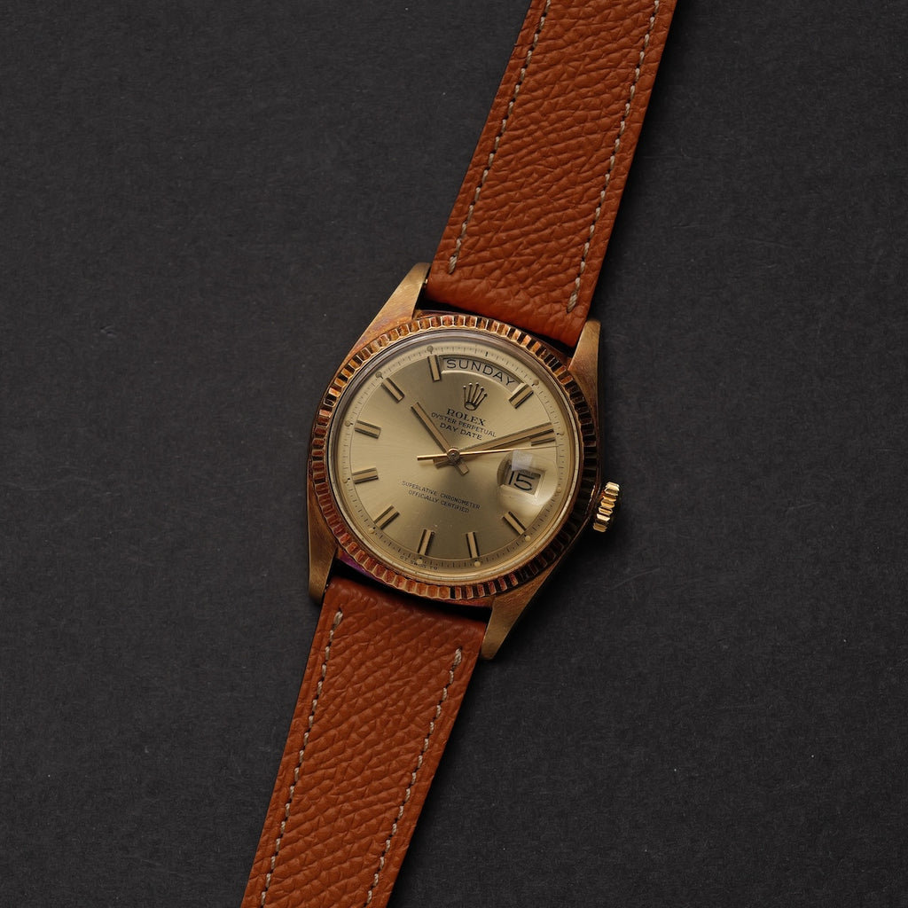 ロレックス/デイデイト1803/8/ワイドボーイ/18Kイエローゴールド/ROLEX DAY-DATE Ref.1803/8 "Wide Boy" 18KYG 1974y