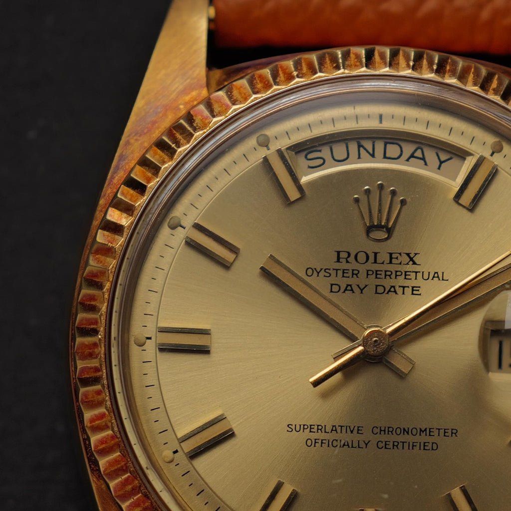 ロレックス/デイデイト1803/8/ワイドボーイ/18Kイエローゴールド/ROLEX DAY-DATE Ref.1803/8 "Wide Boy" 18KYG 1974y