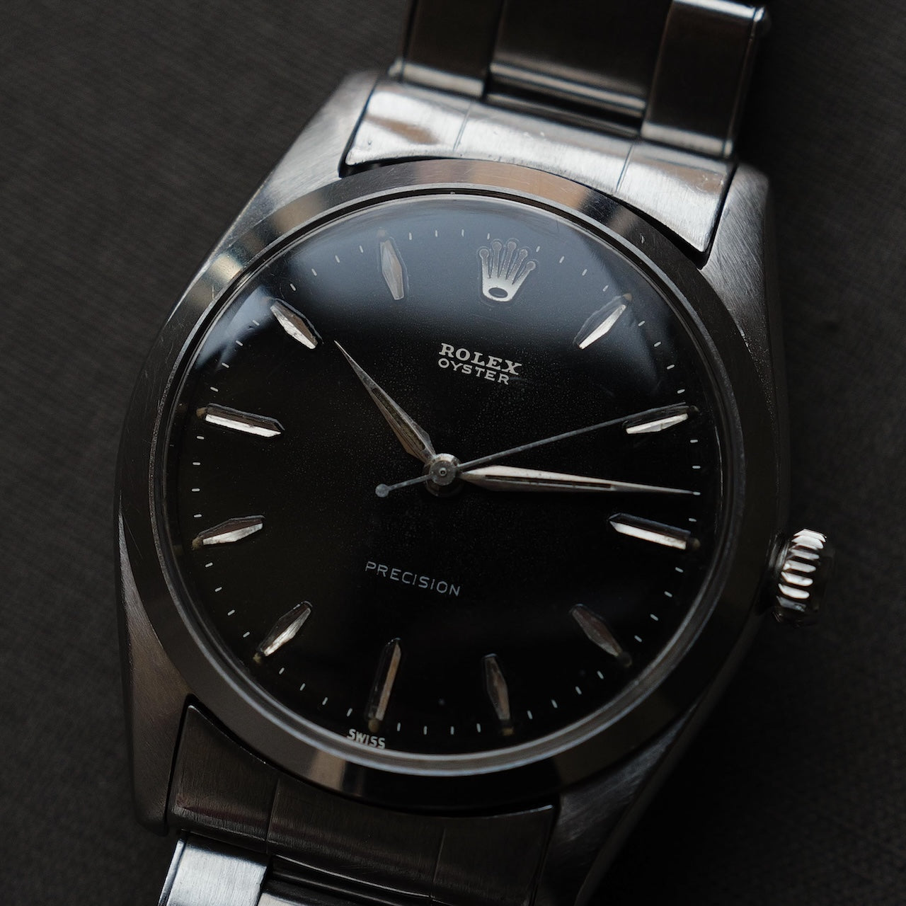 ロレックス/ビッグオイスター6424/ミラーダイヤル/ROLEX BIG OYSTER REF.6424 "GILT DIAL" 1956Y
