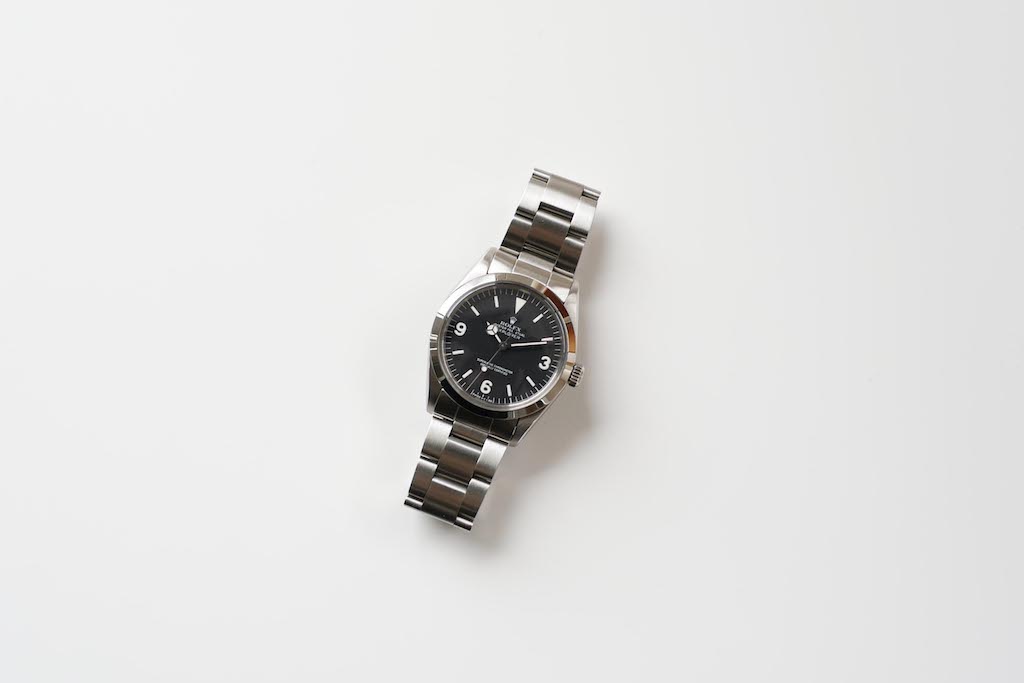 ROLEX EXPLORER 1 Ref.1016 Fat font with Guarantee and Tag etc, 1986y