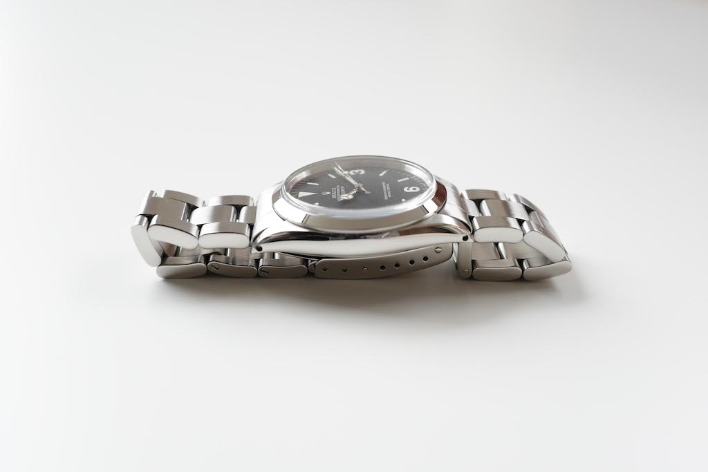 劳力士 EXPLORER 1 Ref.1016 粗体字带保修卡和标签等，1986 年