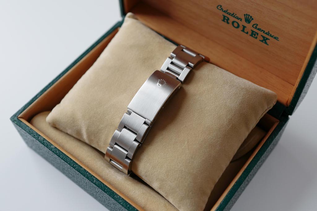 劳力士 EXPLORER 1 Ref.1016 粗体字带保修卡和标签等，1986 年