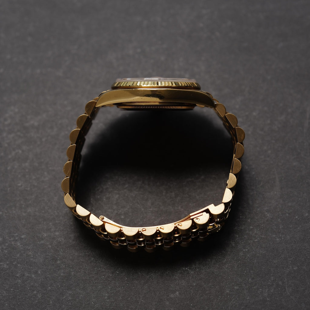 ロレックス/デイトジャスト16018/ステラ・ボイラーゲージダイヤル/アラビア数字/18Kイエローゴールド/ROLEX DATE JUST REF.16018 "STELLA BOILER GAUGE" 18KYG 1983Y