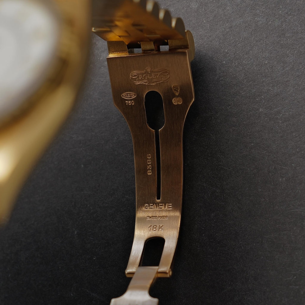 ロレックス/デイトジャスト16018/ステラ・ボイラーゲージダイヤル/アラビア数字/18Kイエローゴールド/ROLEX DATE JUST REF.16018 "STELLA BOILER GAUGE" 18KYG 1983Y