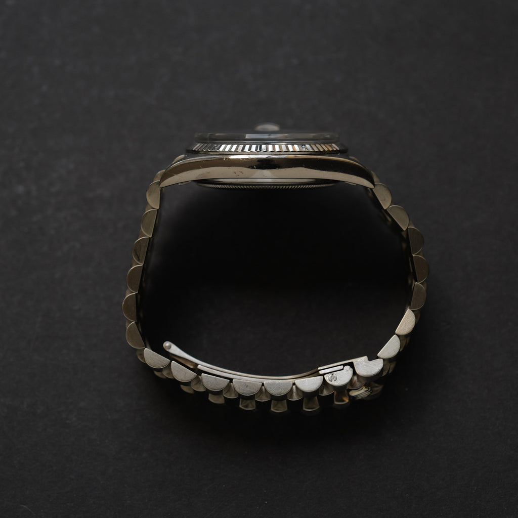 ロレックス/デイデイト1803/9/コンフェッティダイヤル/18Kホワイトゴールド/箱・保証書付き/ROLEX DAY-DATE REF.1803/9 "CONFETTI" 18KWG 1972-73Y with Paper and Box