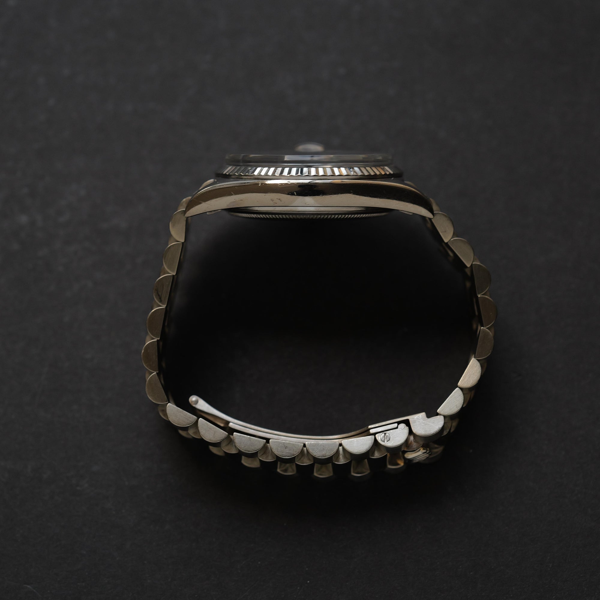 ロレックス/デイデイト1803/9/コンフェッティダイヤル/18Kホワイトゴールド/箱・保証書付き/ROLEX DAY-DATE REF.1803/9 "CONFETTI" 18KWG 1972-73Y with Paper and Box