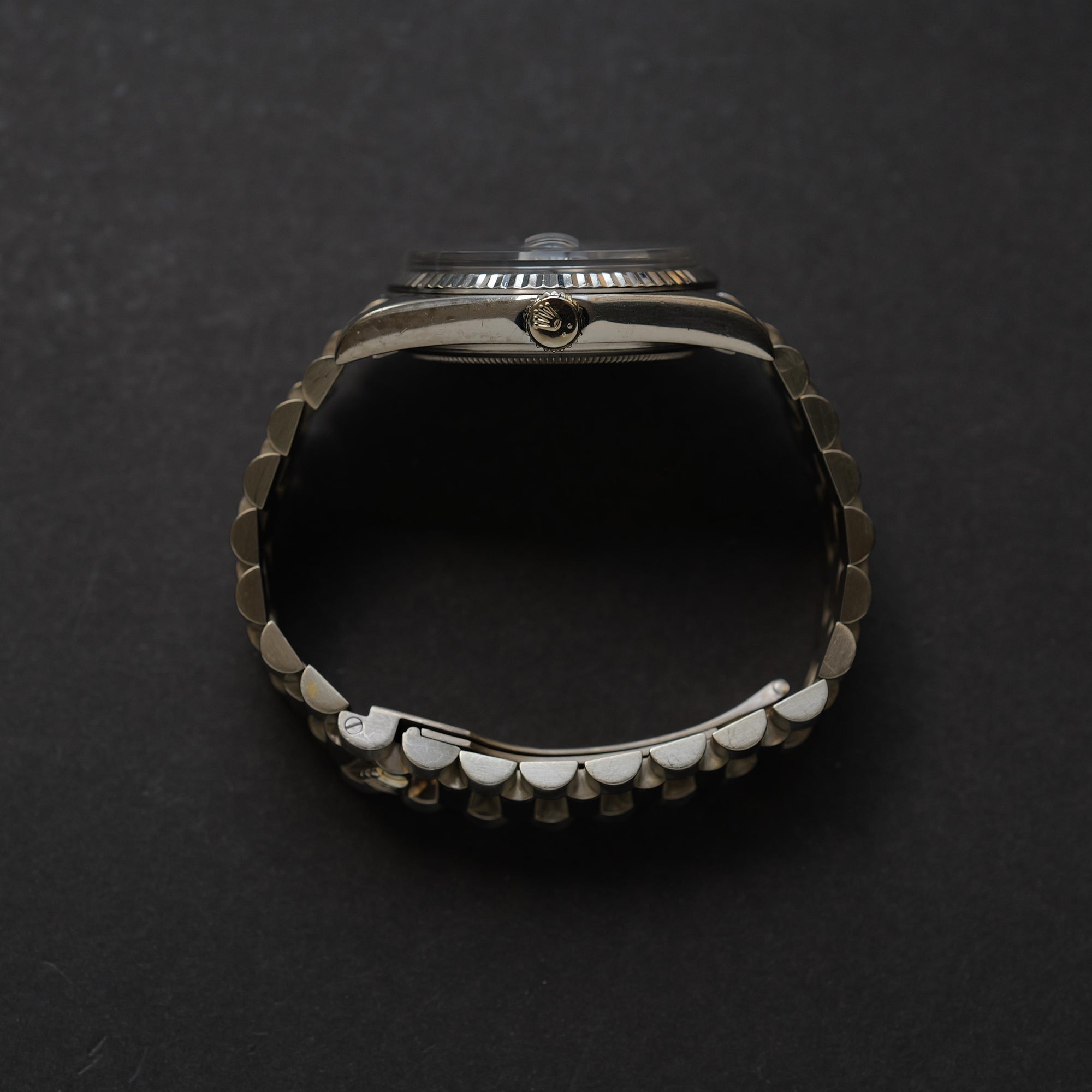 ロレックス/デイデイト1803/9/コンフェッティダイヤル/18Kホワイトゴールド/箱・保証書付き/ROLEX DAY-DATE REF.1803/9 "CONFETTI" 18KWG 1972-73Y with Paper and Box